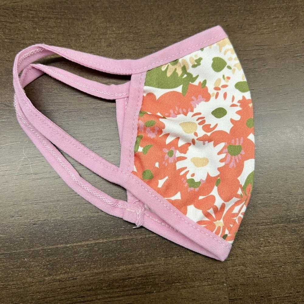 Tuckernuck Children's Civilian Face Mask Blooming Floral Fabric Facial Covering